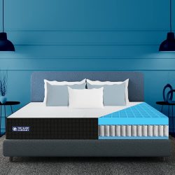 The Sleep Company 10 Inch SmartGRID Luxe Hybrid Double Bed Mattress