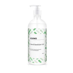 Amazon – Solimo Hand Sanitizer Gel with Vit E & Tea Tree Oil, 500 ml