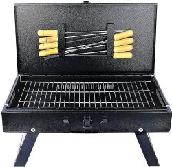 Big Size Foldable Charcoal Barbeque Grill Set Tandoor for Home