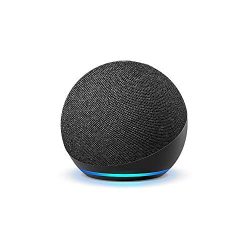 Echo Dot 4th Gen Smart Speaker with Alexa (Black)