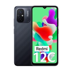 Redmi 12C 6GB RAM, 128GB Storage Matte Black Mobile Phone Price