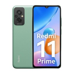 Renewed Redmi 11 Prime 64 GB, 4 GB RAM, Playful Green Mobile Phone