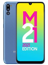 Renewed Samsung Galaxy M21 Arctic Blue, 4GB RAM, 64GB Storage