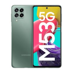 Renewed Samsung Galaxy M53 5G Mystique Green, 8GB, 128GB Storage