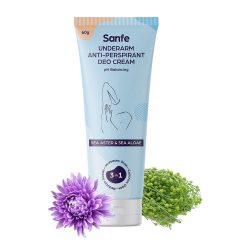 Sanfe Anti-Perspirant & Odour Balancing Deo Cream for Women 60g Natural deodorant cream