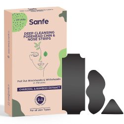 Buy Sanfe Deep Cleansing Forehead, Chin & Nose Strips Pack of 18