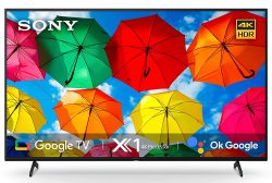 Sony Bravia Smart LED Google TV 108 cm (43 inches) 4K Ultra HD KD-43X74K (Black)