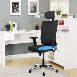 The Sleep Company SmartGRID Onyx Chair for Office & Home