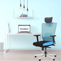 Sleep Company SmartGRID Stylux Ergo High-Back Chair for Office & Home