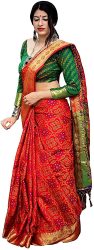 Banarasi Silk Saree With Blouse Piece