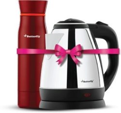 Butterfly Rapid Electric Kettle (1.5 L, Black) Buy at Best Price