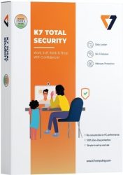K7 Total Security 1 User 1 Year CD/DVD Price