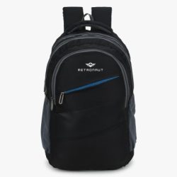 Metronaut Medium 30 L Waterproof Laptop Bag with Rain Cover Black