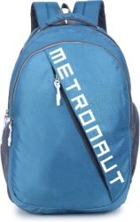 Metronaut 30 L Waterproof Laptop Bag with Rain Cover Navy Blue