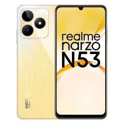 realme narzo N53 6GB Ram + 128GB Storage Feather Gold Mobile Price